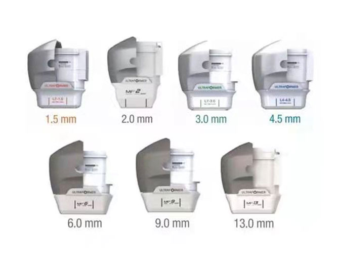 7D HIFU 7 Caritidges For Ultra Hifu 7D Face Lift Equipment