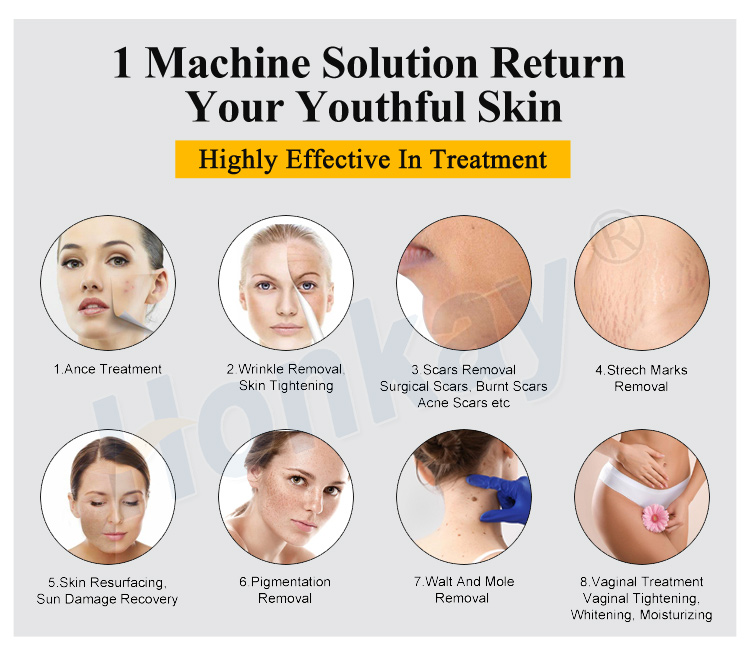 portable co2 fractional laser machine