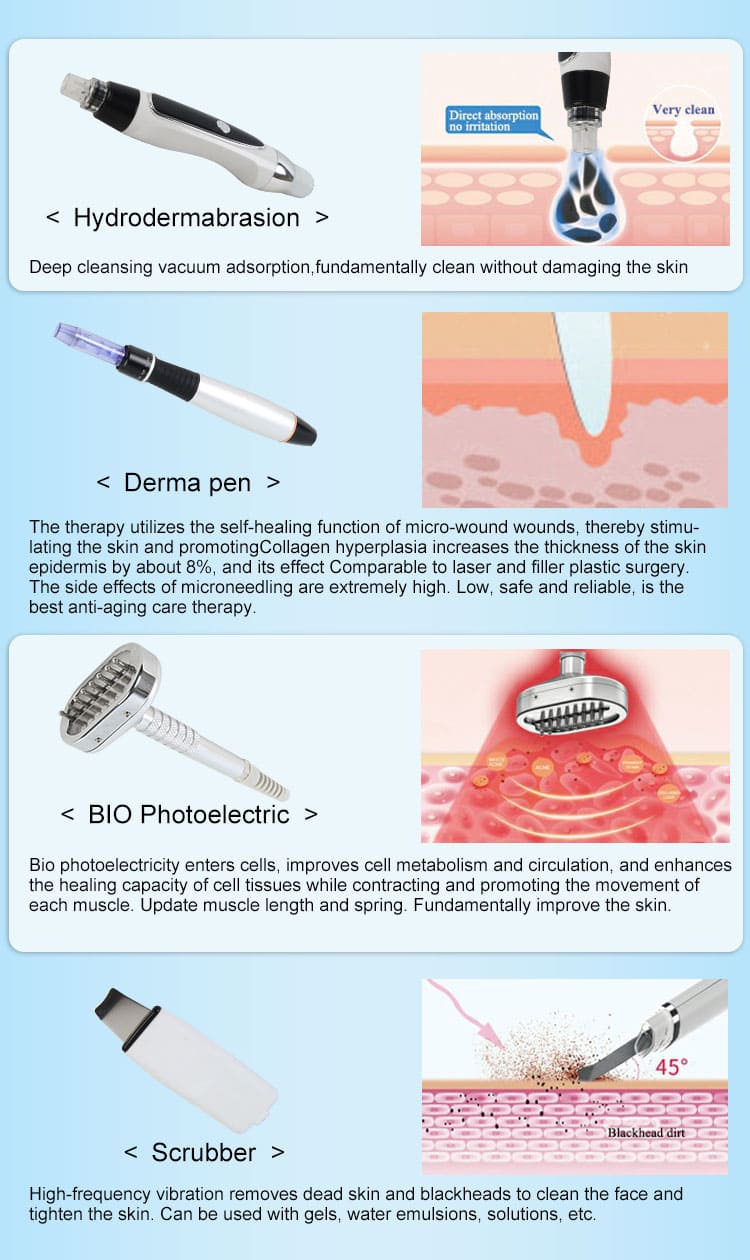 hydra dermabrasion facial machine professional