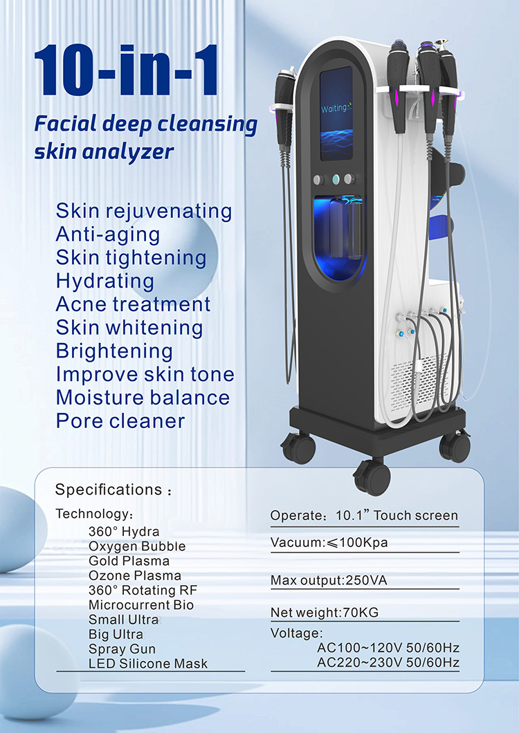 oxygen hydra dermabrasion facial machine