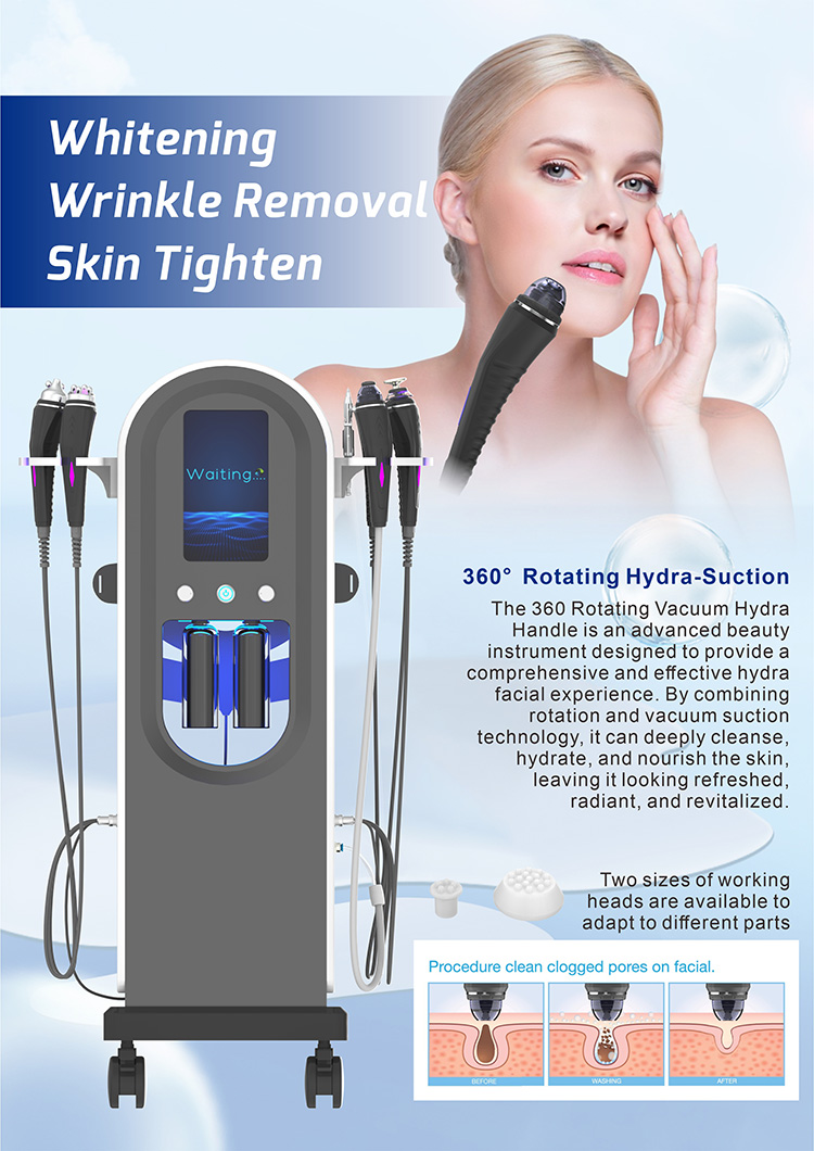 oxygen hydra dermabrasion facial machine