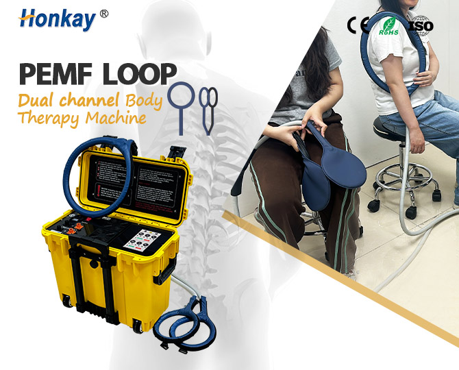 Dual channel body therapy machine - PEMF LOOP