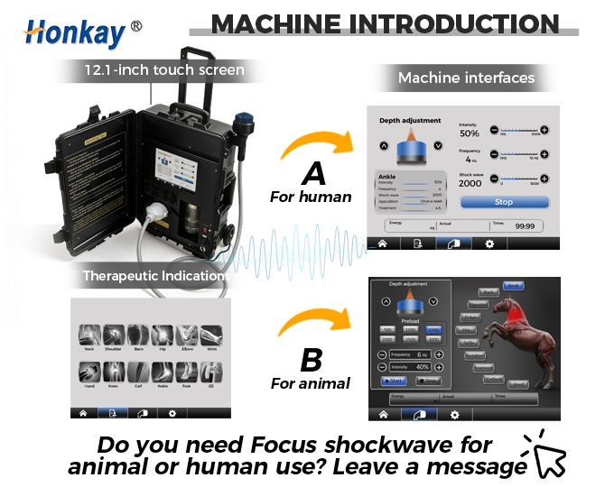 focused shockwave therapy machine for home use