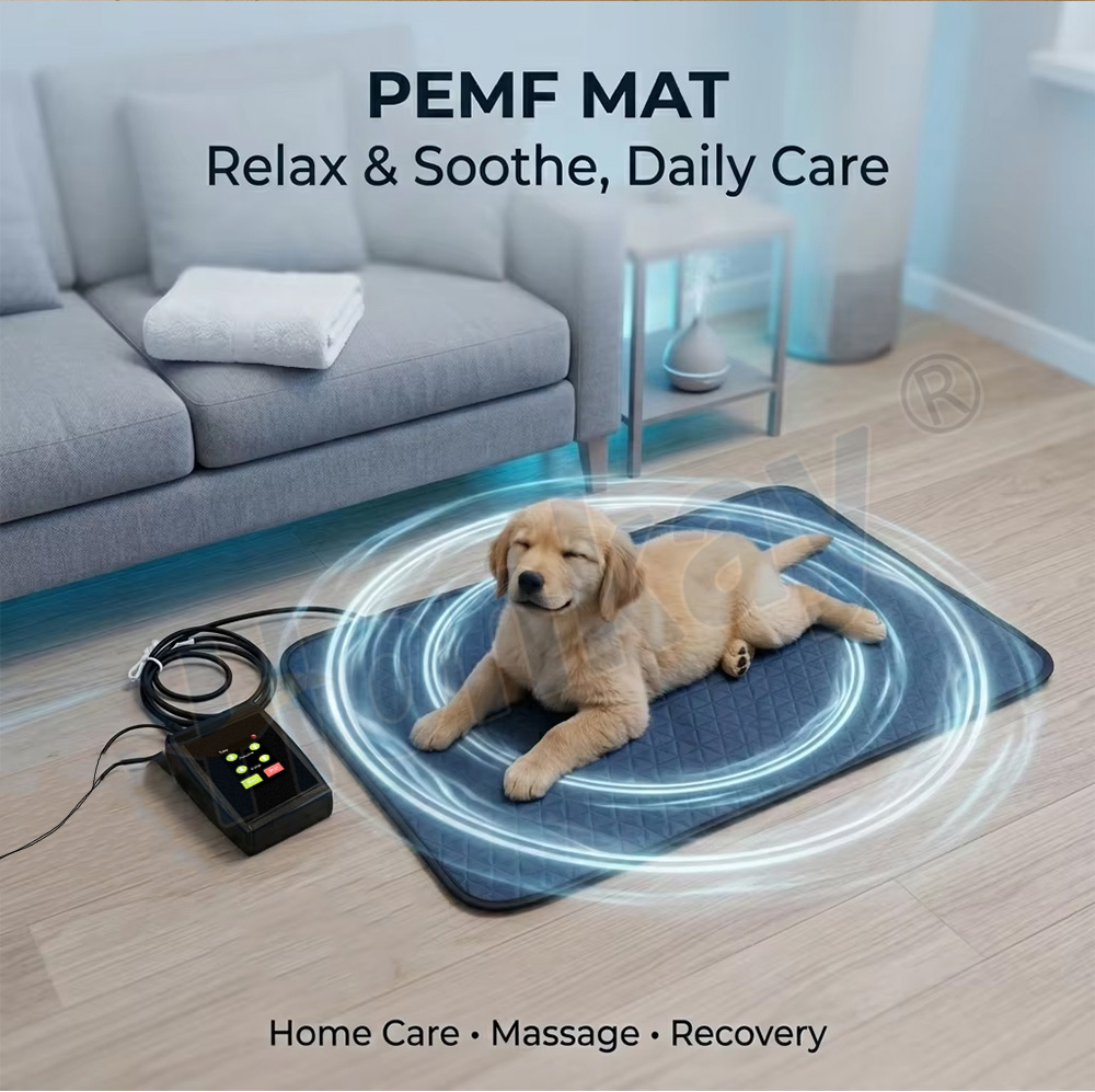 PEMF therapy mat for home use - coil layout detail