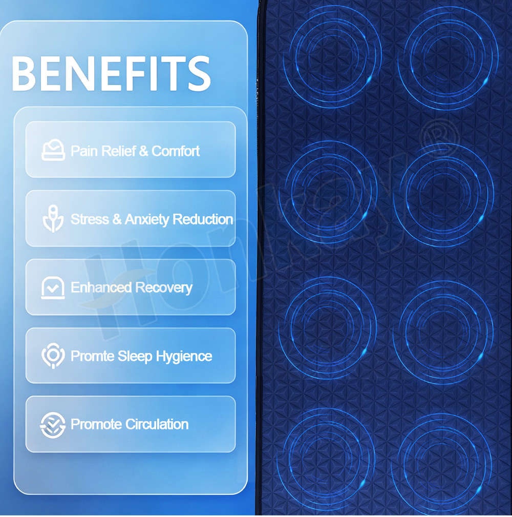 PEMF mat benefits - pain relief, stress reduction, enhanced recovery