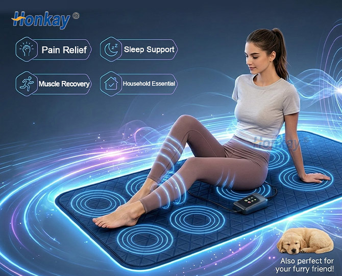 Portable PEMF therapy mat for home use - Honkay HKS-55