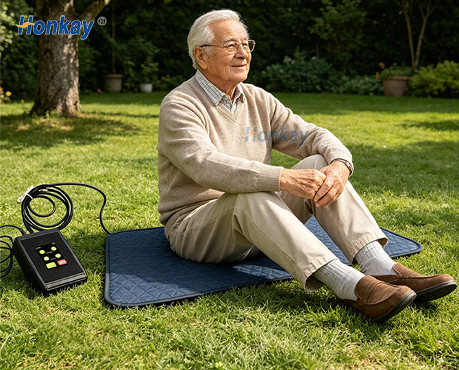 PEMF therapy mat for pain relief and recovery at home