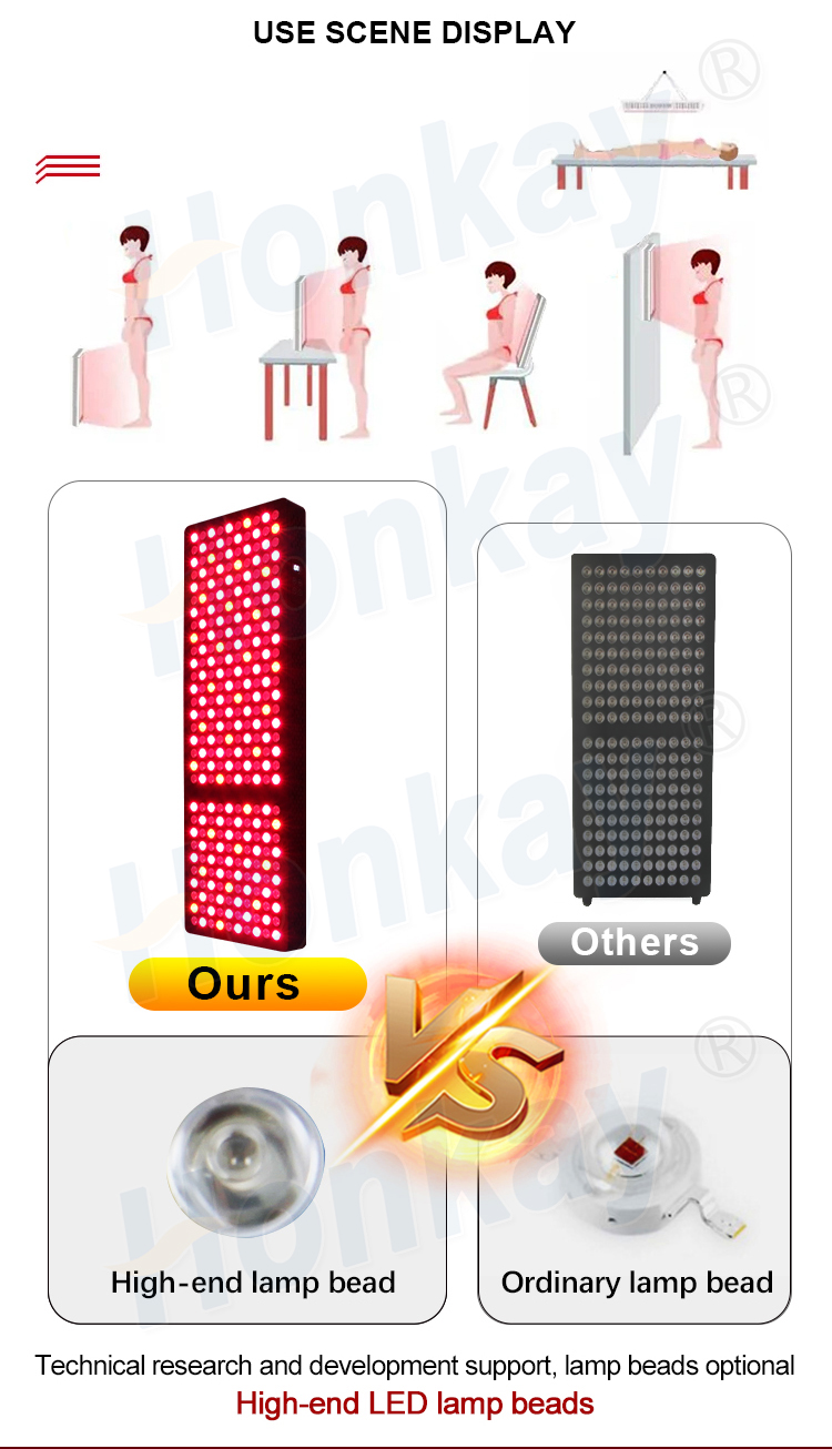 red light therapy device for pain relief