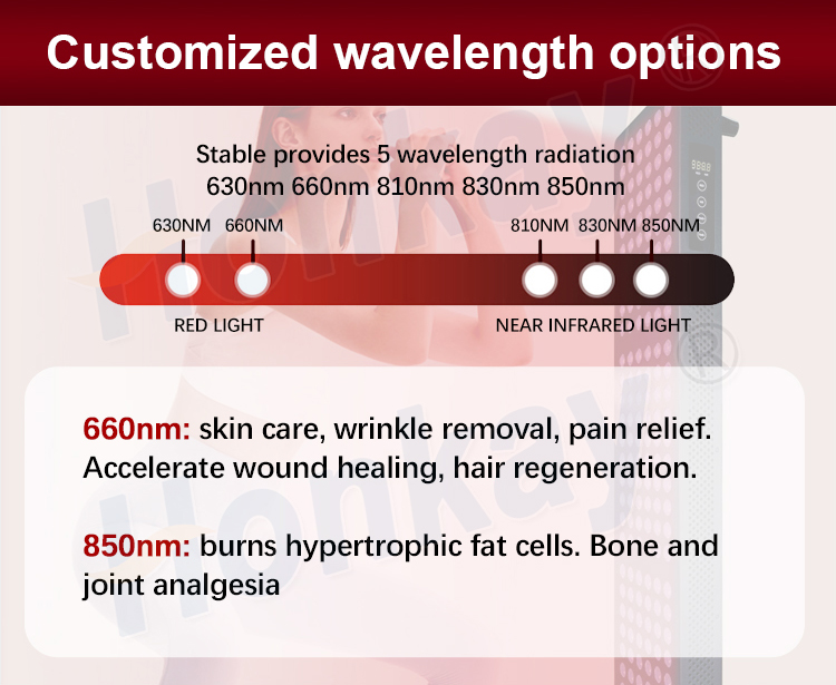 red light therapy device for pain relief