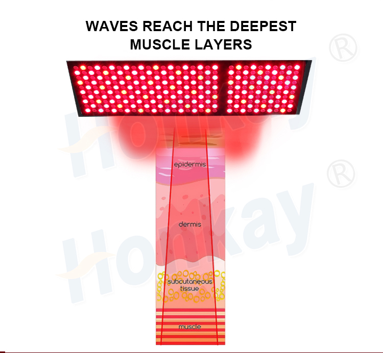 red light therapy device for pain relief