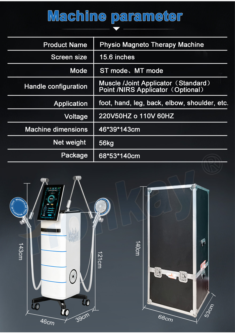 Physio Magneto Therapy Machine