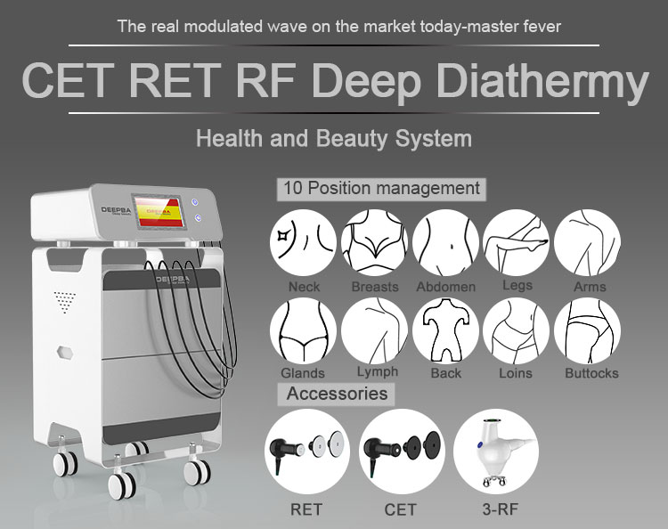 monopolar RF tecar therapy Diathermy machine