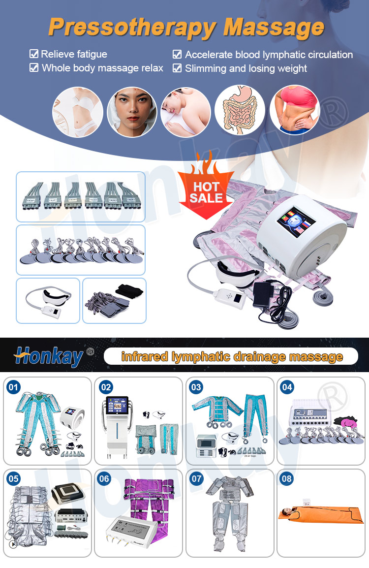 pressotherapy lymphatic drainage machine