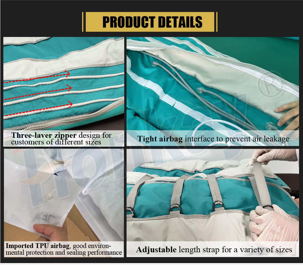 Dual control Vertical Pressotherapy Lymphatic Drainage Machine