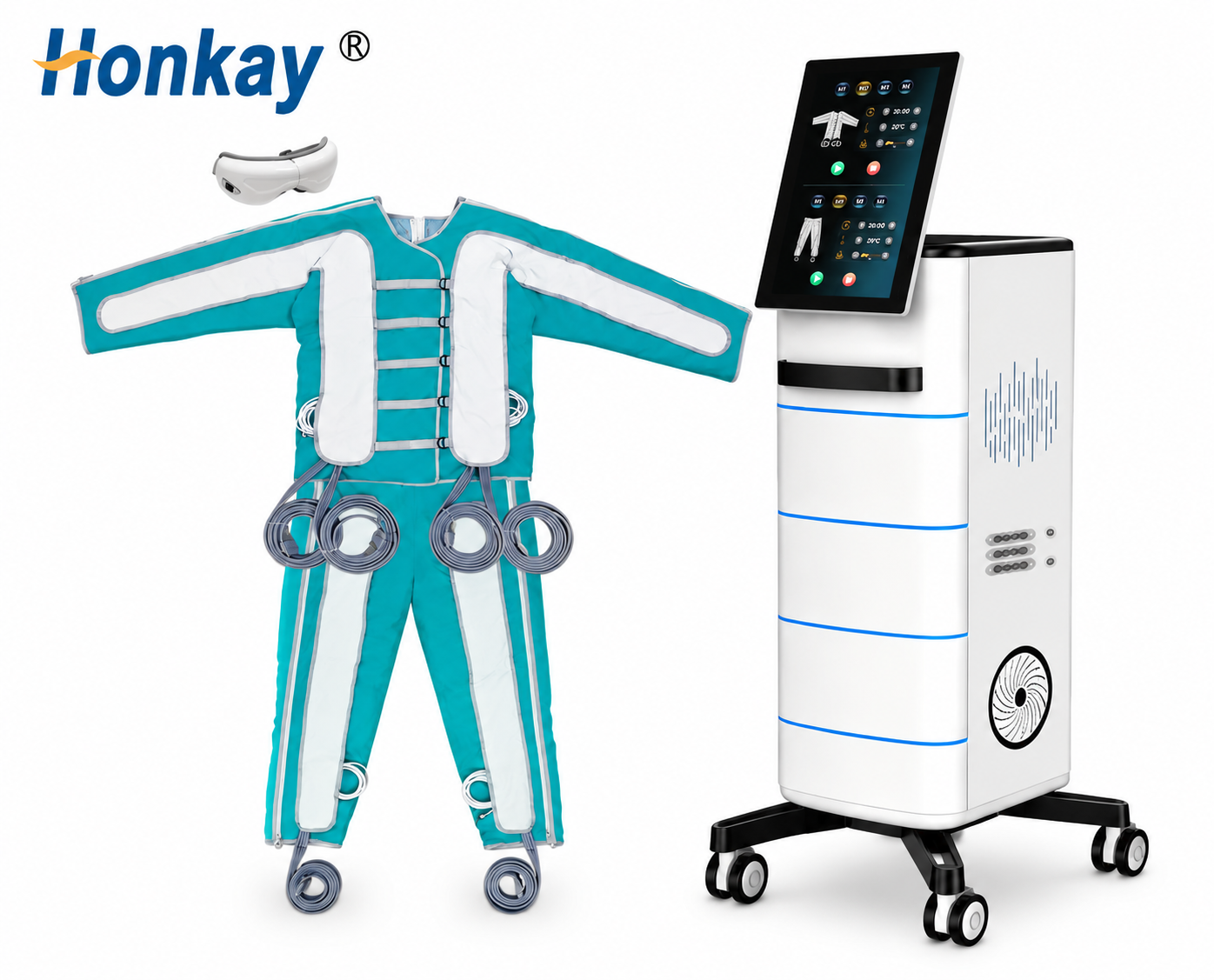 Dual Control Pressotherapy Machine