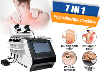 7 In1 Tecar CET RET Physiotherapy Machine with BIO Brush Vacuum RF for Weight Lose Wrinkle Removal Pain Relief