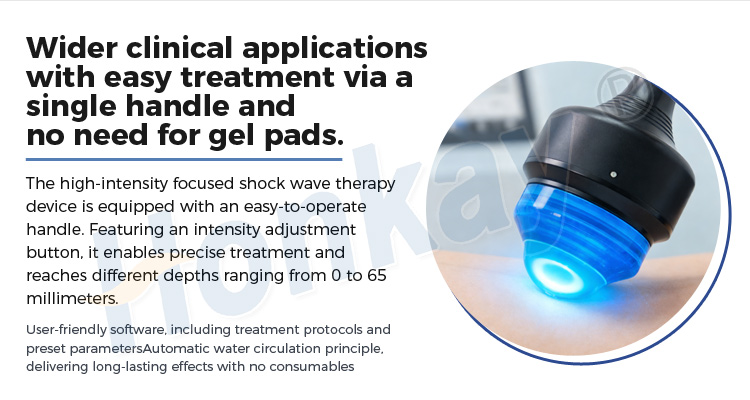 electromagnetic extracorporeal shock wave therapy machine