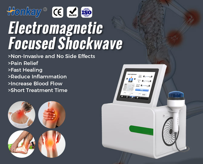 electromagnetic focused shockwave therapy machine