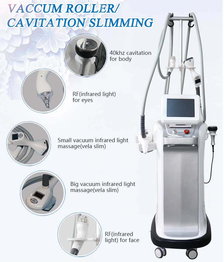 SlimmingVI Vacuum Cavitation RF Weight Loss Body Slimming Machine - HONKON  Laser