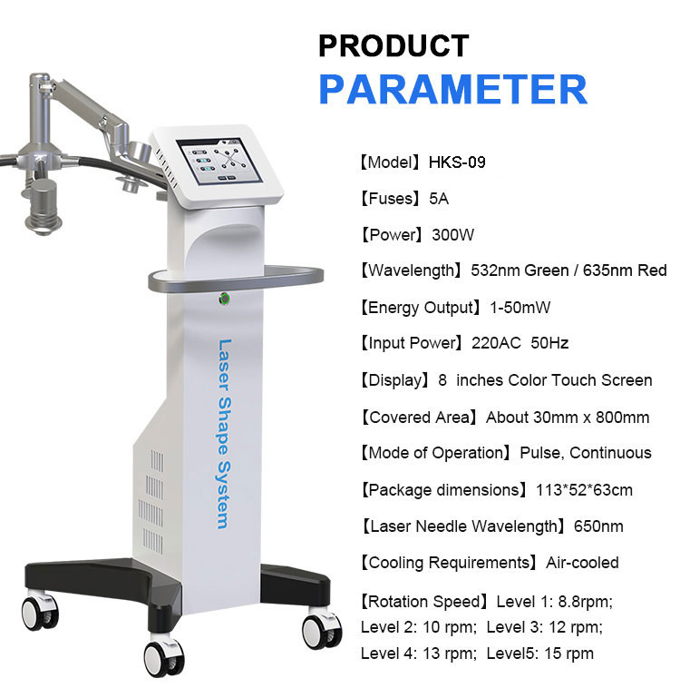 6d-laser-slim-Technical-parameter