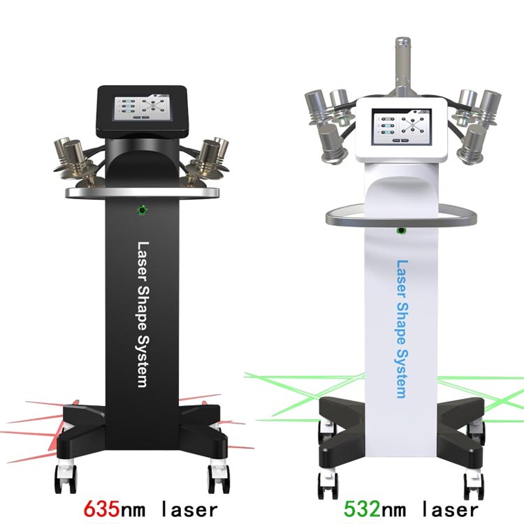 6d red green lipo laser machine