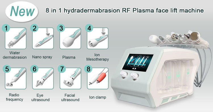 8 in 1 hydro facial machine