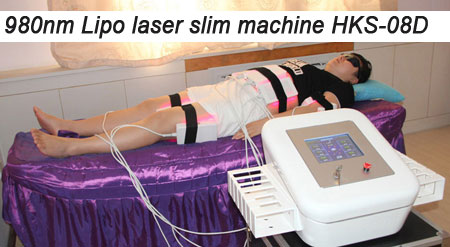980nm lipo laser slimming machine