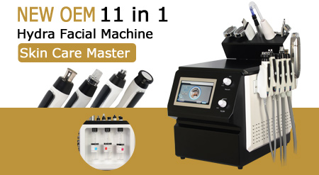New OEM ODM 11 in 1 Hydra Facial Machine