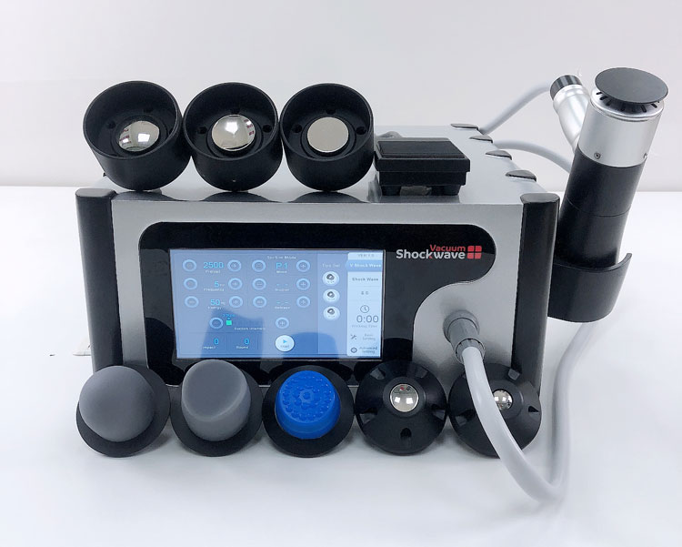 shock wave therapy machine with Vacuum