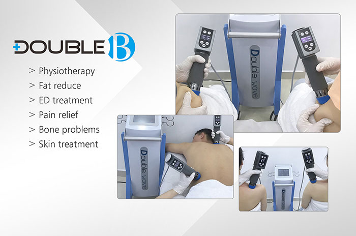 dual-channel electromagnetic shock wave therapy