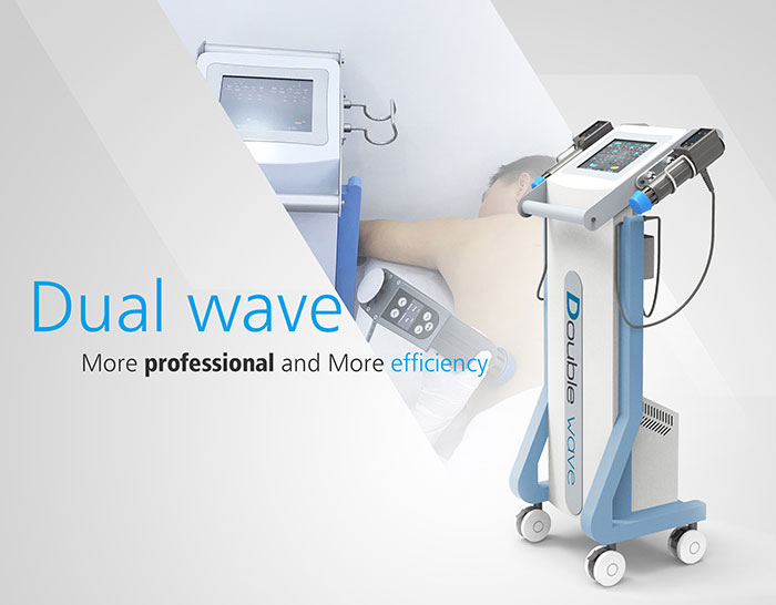 dual-channel electromagnetic shock wave therapy