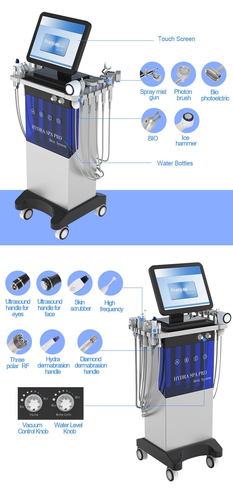 h2o2 hydrafacial machine