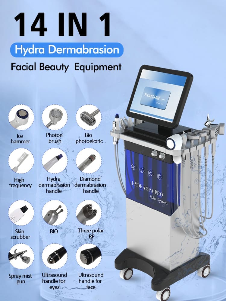 portable hydra dermabrasion facial machine