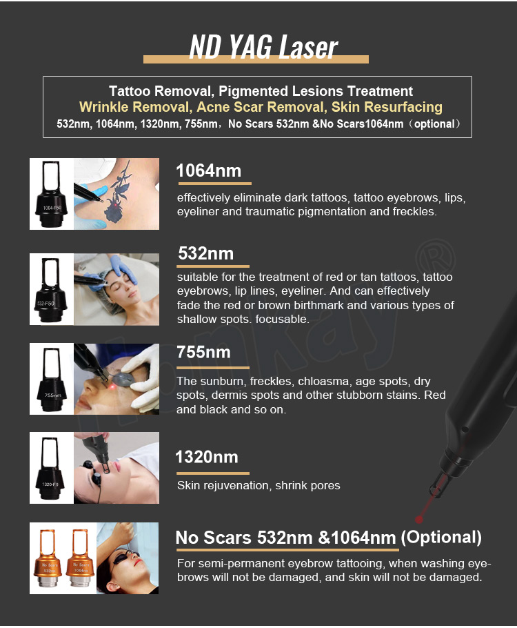 808nm Diode Laser pico yag hair removal Machine