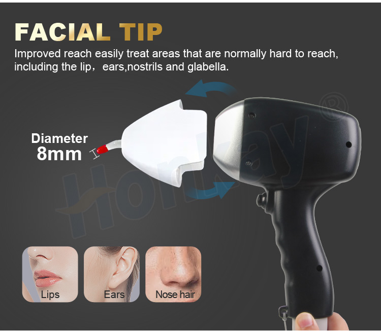 808nm Diode Laser pico yag hair removal Machine
