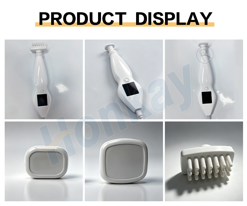 product display of the handheld plasma pen from several angles